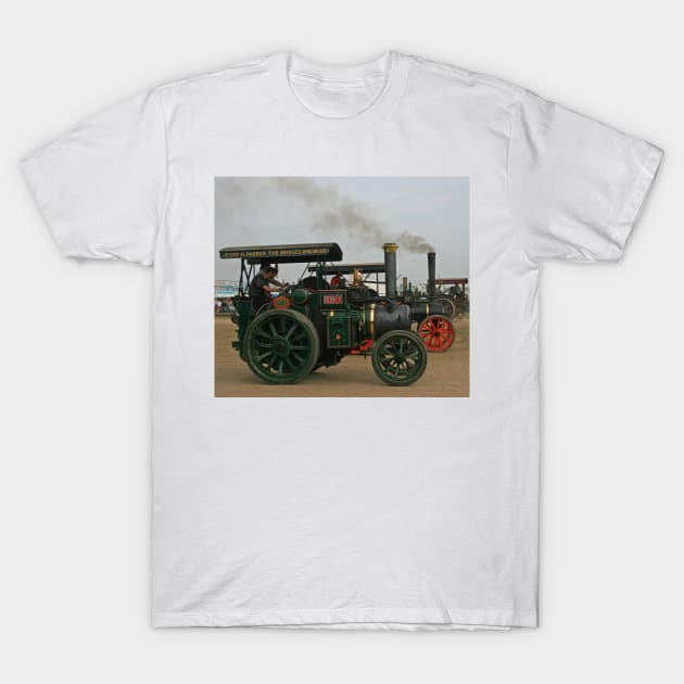 Robey Steam Engine T-Shirt by RedHillDigital